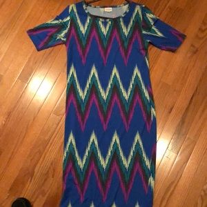 LuLaRoe Julia dress size medium